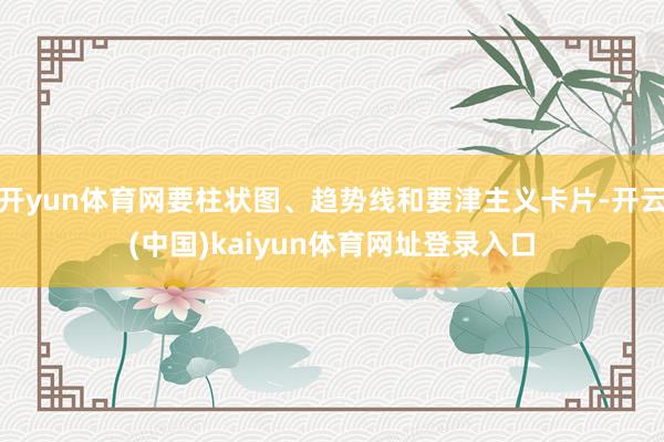 开yun体育网要柱状图、趋势线和要津主义卡片-开云(中国)kaiyun体育网址登录入口