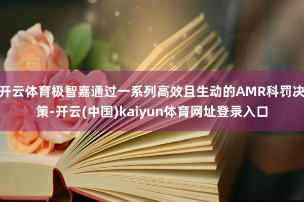 开云体育极智嘉通过一系列高效且生动的AMR科罚决策-开云(中国)kaiyun体育网址登录入口